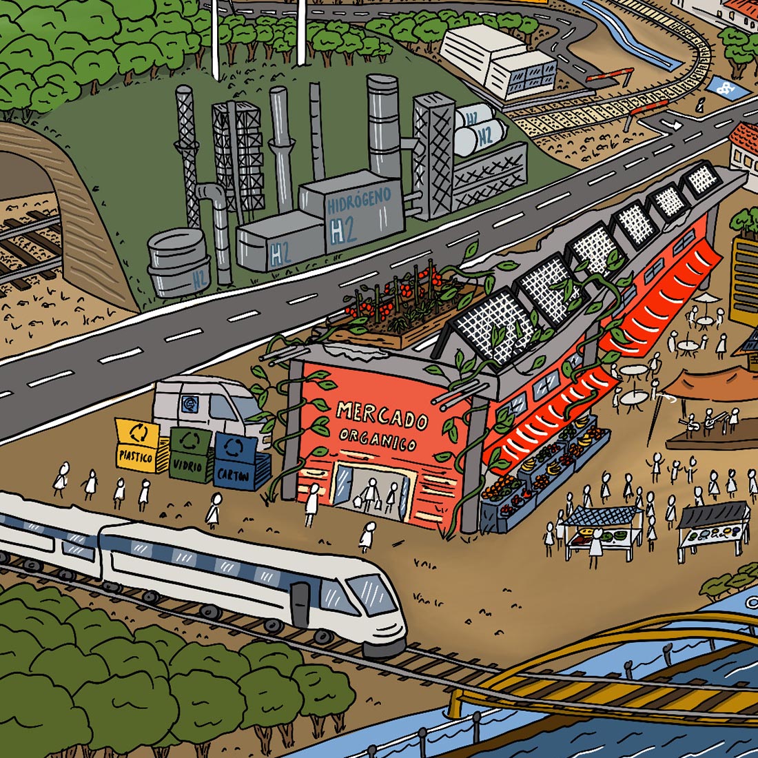 Transport – eutopia, detail