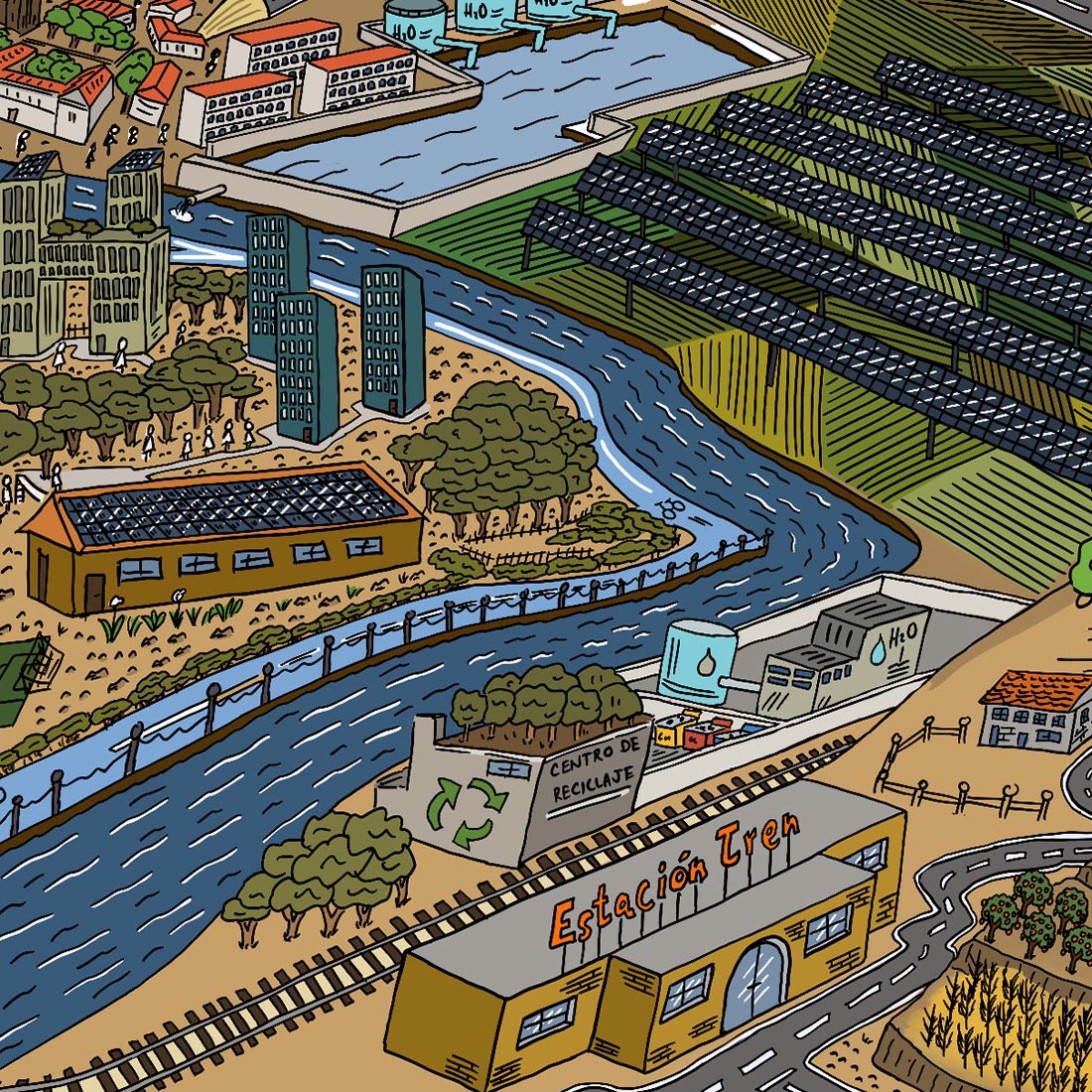 Waste – eutopia, detail